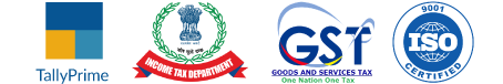 GST, Incame Tax, Tally Logo